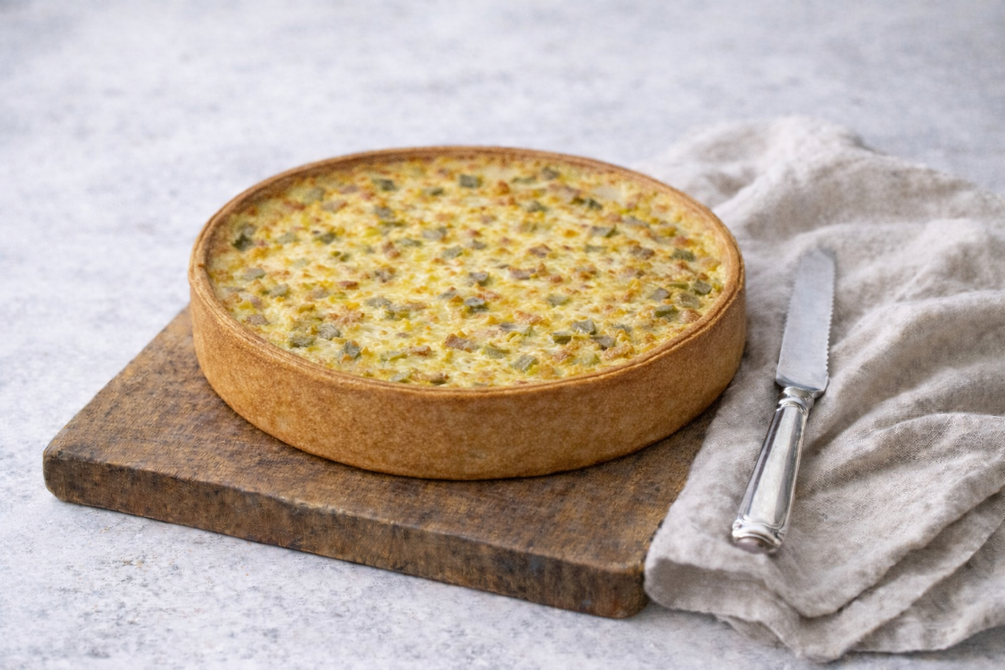 Quiche aux poireaux (VG)