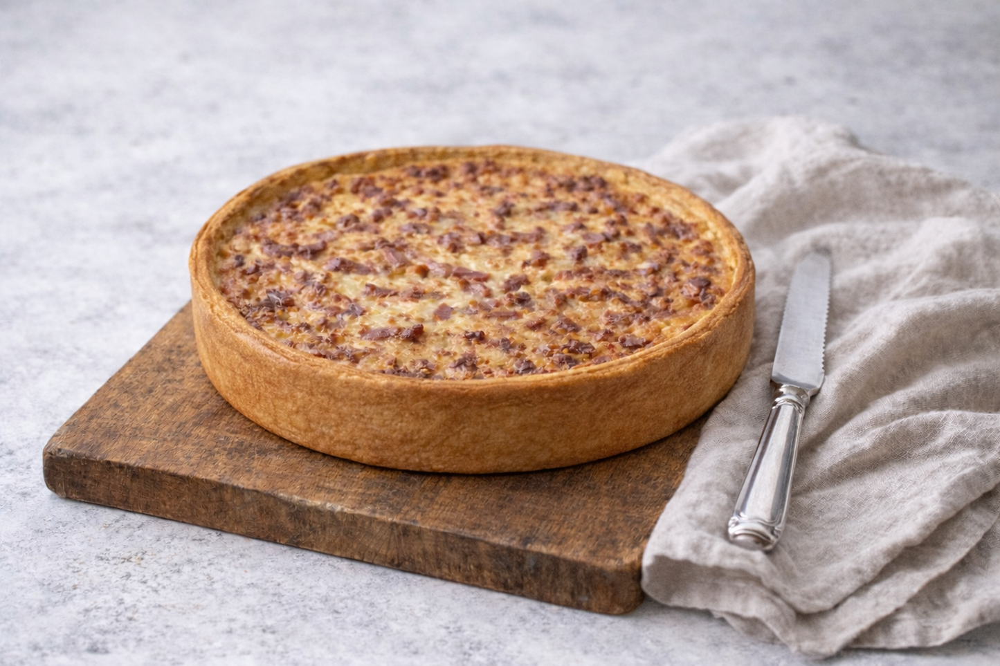 Quiche aux lardons