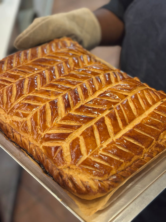 Feuilleté aux champignons de Paris et au râpé de comté AOP (VG)